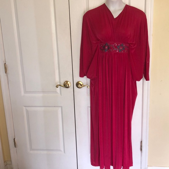 cowl kaftan with sleeve